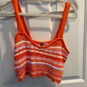 H&M crochet top